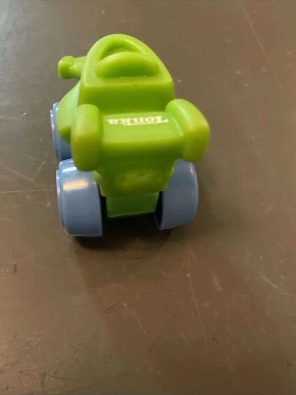 Tonka Chuck & Friends Green Car smile Racecar